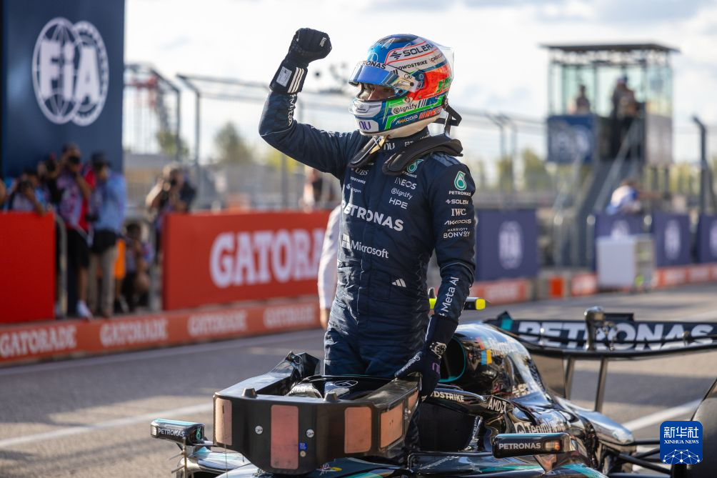 赛车——F1美国大奖赛排位赛：安东内利夺得杆位